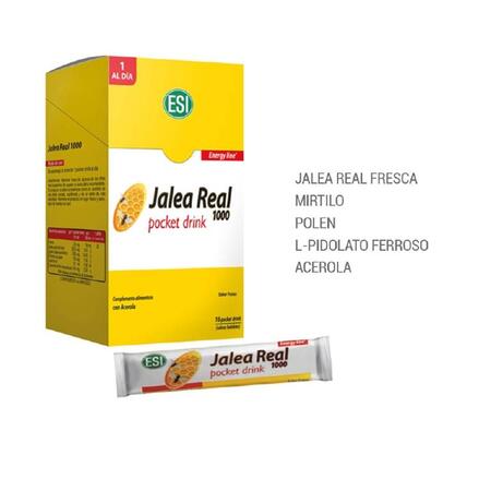Complejo de Jalea Real, Polen, Vitamina C y Hierro